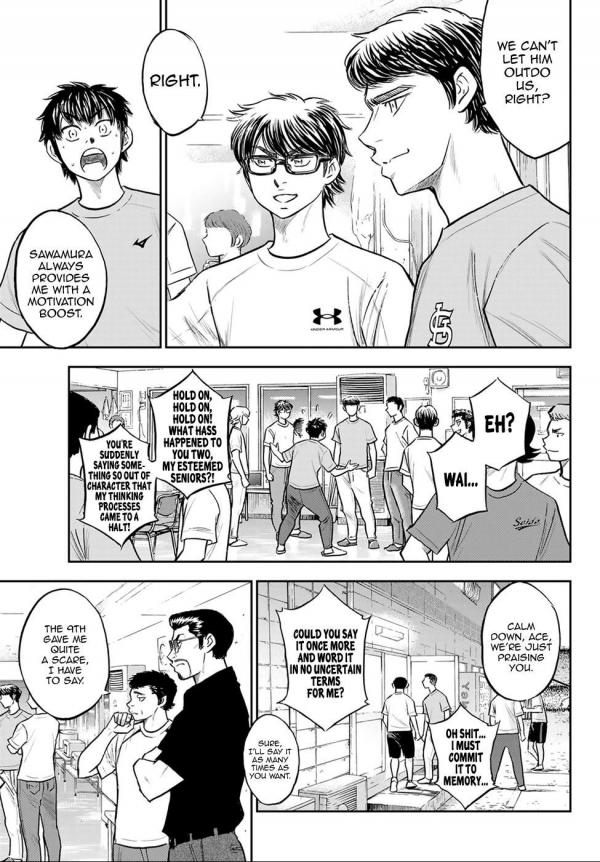 Diamond no Ace Act 2 Vol.8 Ch.280 Page 1 - Mangago