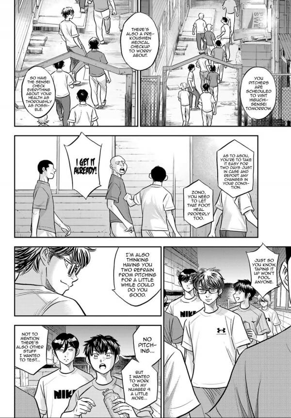 Diamond no Ace Act 2 Vol.8 Ch.280 Page 1 - Mangago