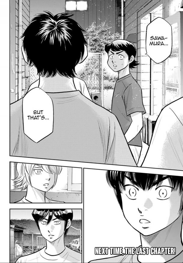 Diamond no Ace Act 2 Vol.8 Ch.280 Page 1 - Mangago