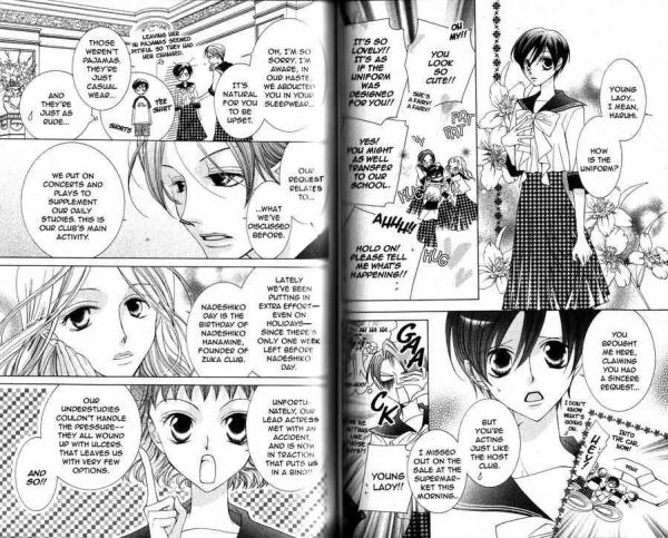 Ouran Highschool Host Club Manga Cover Art