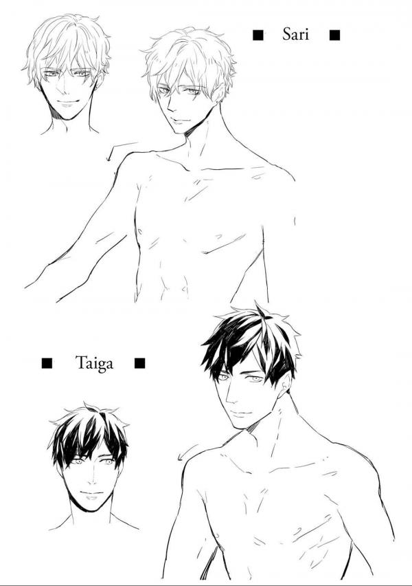 Shirtless Anime Boys — Riheet is injured and his shirt has been ripped...