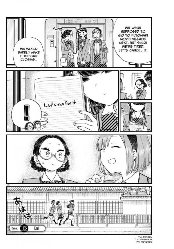 All photos about Komi-san wa Komyusho desu page 419 - Mangago