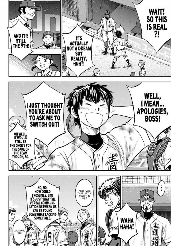 Diamond no Ace Act 2 Vol.8 Ch.280 Page 1 - Mangago