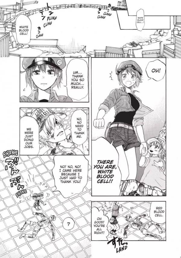 Hataraku Saibou White Ch.23 Page 2 - Mangago