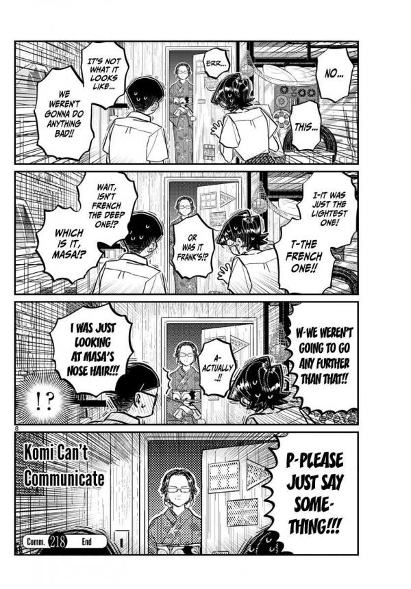 All photos about Komi-san wa Komyusho desu page 453 - Mangago