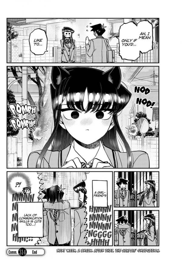 All photos about Komi-san wa Komyusho desu page 418 - Mangago