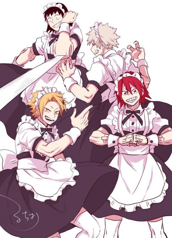 Anime guys in maid outfits bc why not - photo #8376941 - Mangago