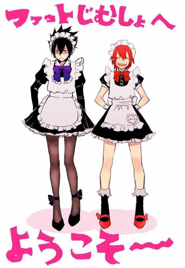 Anime guys in maid outfits bc why not - photo #8376949 - Mangago