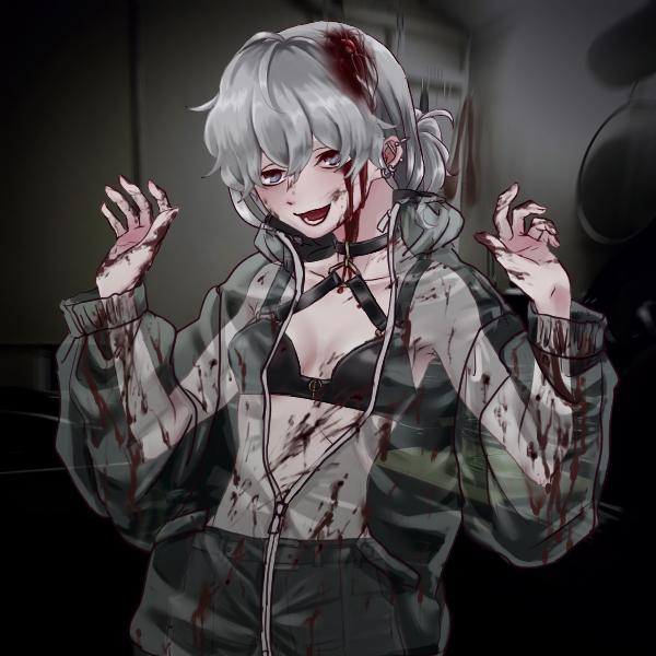 anime psycho killer girl